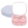 FRCOLOR 6sets Portable Contacts Cases Convenient Household Contacts Holders Outdoor Travel Accessories Soft Lens Case for Delicate Eye view 2