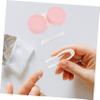 FRCOLOR 6sets Portable Contacts Cases Convenient Household Contacts Holders Outdoor Travel Accessories Soft Lens Case for Delicate Eye view 4