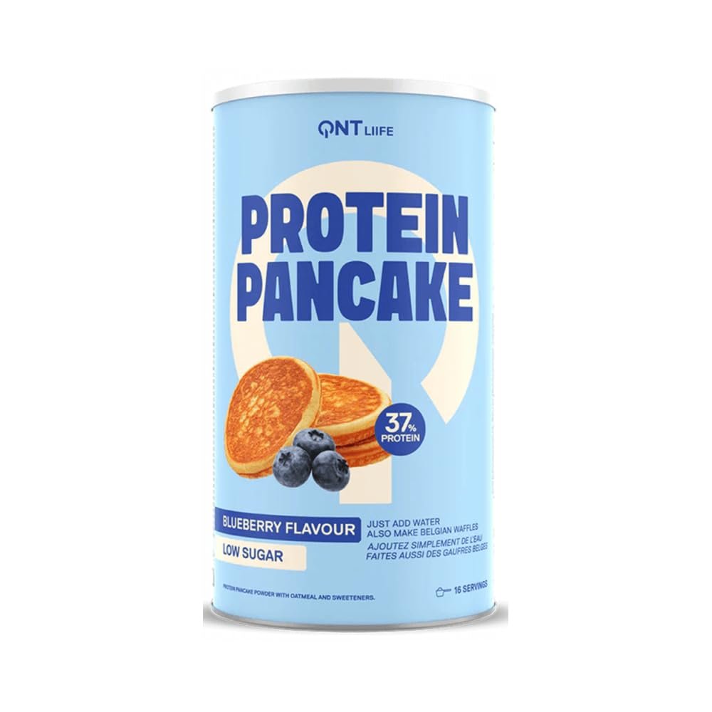 QNT Protein Pancake (500g) Blueberry - Functional Food - Protein-Rich Foods