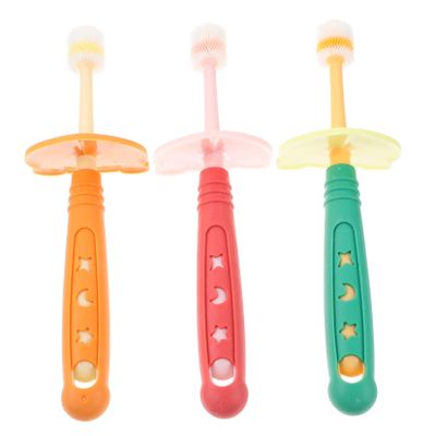 FRCOLOR 3pcs Boy Girl's Toothbrush Manual Soft Bristles Toothbrush for Boys and Girls Girl Age Years Old Tooth Brush