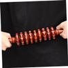 FRCOLOR Wooden Roller Belly Massager Massage Stick Wheel Stick for Full Body Exercise Relax Rod for Women Home Use view 2