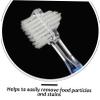 Beavorty 3-Pack Double-Sided Denture Cleaning Brush for False Teeth Effective Cleaning Tool for Dental Hygiene view 4