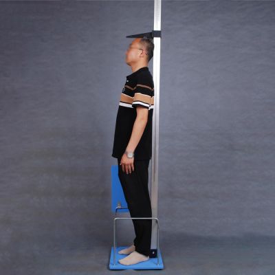 Aluminum Alloy Height Measurement - Easy to Use Portable Stadiometer/Unit Sith MM Height Ruler - Portable Height Measuring Pole for Gym, Pediatric, Medical Offices