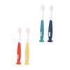Beavorty 4pcs Boys and Girls Toothbrush Soft Bristles Dental Care Tool for Boy Girl Years Old Tooth Cleaning Brush view 1