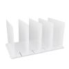 Shelf Divider Holder, Easy Assembly, Modern Plastic Cabinet Divider, Organiser for Purse, Books, Tableware (EMUKOEPefzic7nax4-13) view 2