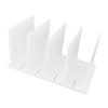 Shelf Divider Holder, Easy Assembly, Modern Plastic Cabinet Divider, Organiser for Purse, Books, Tableware (EMUKOEPefzic7nax4-13) view 4