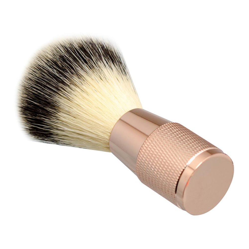 Baluue Men Beard Brush Soft Bristles Portable Nylon Shaving Brush for Grooming and Care Compact Design for Home Travel and Outdoor Use