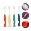 FOMIYES 4pcs Boy Girl Toothbrush Soft Bristles Cartoon Design Manual Cleaning Toothbrush for Boys and Girls Daily Use view 3