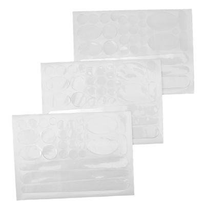 CORHAD 3pcs Bike Frame Protector Stickers Adhesive Bicycle Chainstay and Frame Sticker Kit for Mountain Bike Handlebar Protection