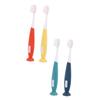 Beaupretty 4pcs Boy Girl's Toothbrush Cartoon Soft Bristles Cleaning Toothbrush for Boys and Girls Years Old view 1