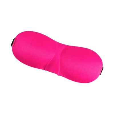 Healvian 3d Contoured Sleep Mask Eye Cover Night Blindfold Breathable Lightweight Adjustable Eye Shade for Travel Work Naps Rosy Pink