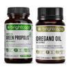 Bee Health Propolis | Brazilian Green Propolis with Vitamin D + Oregano Oil Softgel | Immune System Health Support view 1