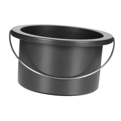 Baluue Wax Melting Container Bowl 101mm Non-stick Wax Heater Inner Pot for Hair Removal Waxing Salon Use Replacement Accessory Random Color