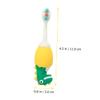 Baluue Childrens Soft Bristle Toothbrush with Small Head, Independent Dinosaur Design, Silicone for Gentle Gum Care, for Toddlers Oral Hygiene and Baby Teeth Cleaning Random Color view 4