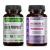 Bee Health Propolis Brazilian Green Propolis with Vitamin D + Women's Multivitamin 27 Key Ingredients | Immune Health Support view 1