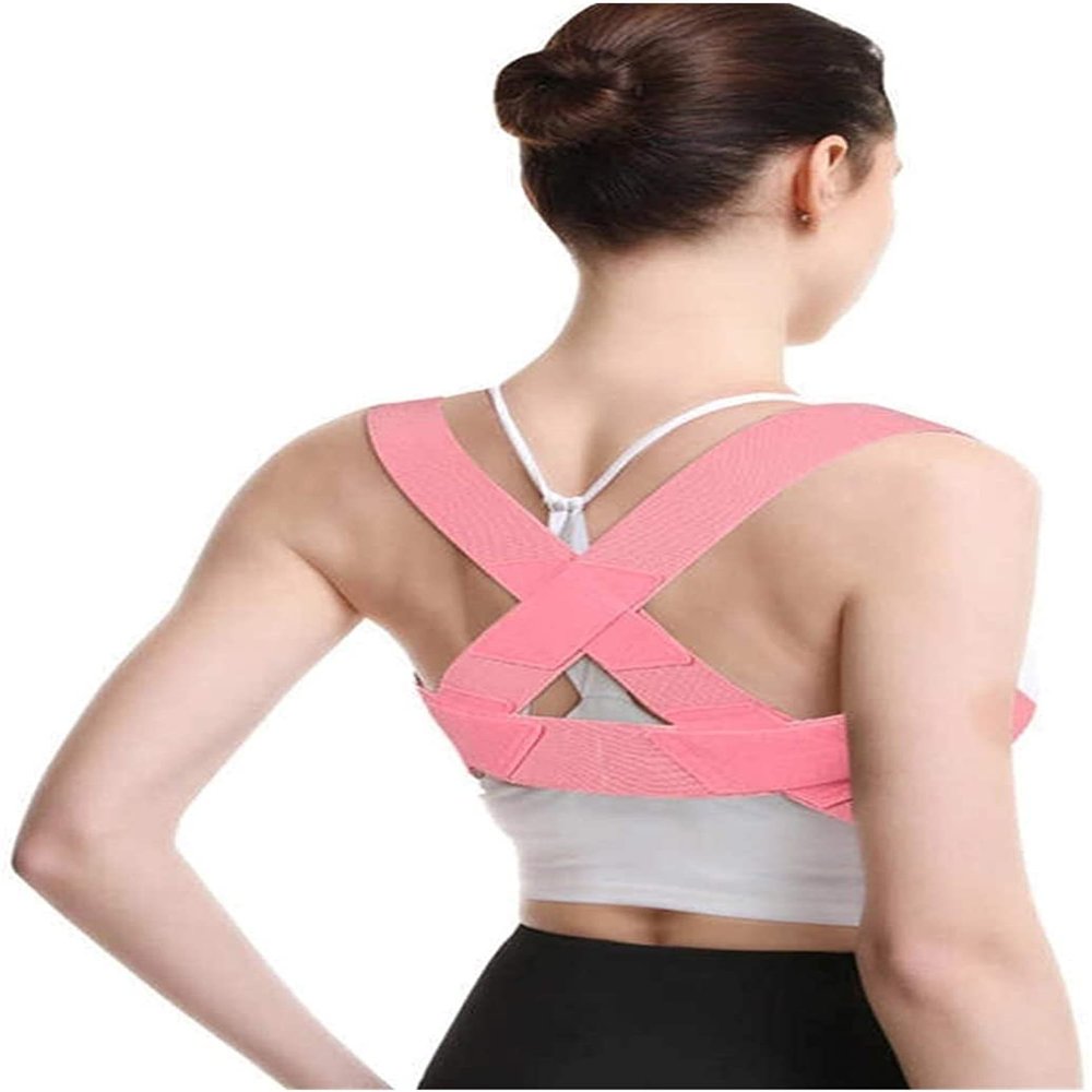 CWZZWS S/M/L Adjustable Back Posture Corrector Women Correction Belt Prevent Hunchback Form A Perfect Sitting Posture (Size : Large) Tools