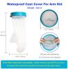 100% Waterproof Cast Cover for Shower Arm Kids, Fits School-Age Children, Reusable Half Arm Cast Protector - Watertight Protection for Wound Hands, Fingers, Wrists, Arms (15.75 in / 40 cm Length) view 2