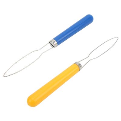 2Pcs Button Hooks, Clothing Button Hook, Hook Helper 2 Pack Dressing Aids With Zipper PullButton Aid, Arthritic Buttoning Aids Zipper Pulls