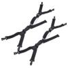 AUTSUPPL 2pcs Adjustable Helmet Chin Strap Hard Hat Strap Supplies Black Nylon Pp Skin-friendly Easy to Install for Safety Construction Site Worker view 1
