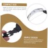 AUTSUPPL 2pcs Adjustable Helmet Chin Strap Hard Hat Strap Supplies Black Nylon Pp Skin-friendly Easy to Install for Safety Construction Site Worker view 3