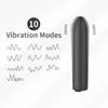 10 Modes Personal Bullet Massage Tool Quiet and Silent Power Mini Stick Portable Soft Toy Massage Ball for Women Pleasure,Handheld Electric Waterproof Bullet Setting for Body Relax WS316X (Black) view 4