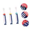 FOMIYES 3pcs Boys and Girls Cartoon Bristles Toothbrush Oral Care Tool for Boy Girl's Toothbrush for Year Olds to Clean Lacteal Teeth at Home Travel Random Color view 4