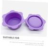 AUTSUPPL Mask Heat-resistant for Wax Blocks DIY Silicone with Handle Bowl Mixing Bowl Safe to Use and Wax Melting Machine Beauty for Home and Shop view 2