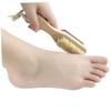 FOYTOKI Double Sided Foot Callus Brush Pumice Stone and Natural Boar Bristles Dead Skin Remover Foot File Pedicure Tool view 2