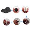 Didiseaon 60pcs Replacement Disposable Sandpaper Discs for Electronic Foot File Callus Remover Black Hook and Loop Sanding Pads for Professional Pedicure Treatments view 2