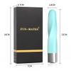 10 Modes Personal Bullet Massage Tool Quiet and Silent Power Mini Stick Portable Soft Toy Massage Ball for Women Pleasure,Handheld Electric Waterproof Bullet Setting for Body Relax WSG507 (Blue) view 4