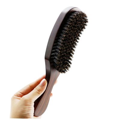 AUTSUPPL Bristle Beard Brush for Men Portable Styling Tool Soft Bristles for Daily Beard Care and Massage