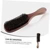AUTSUPPL Bristle Beard Brush for Men Portable Styling Tool Soft Bristles for Daily Beard Care and Massage view 3