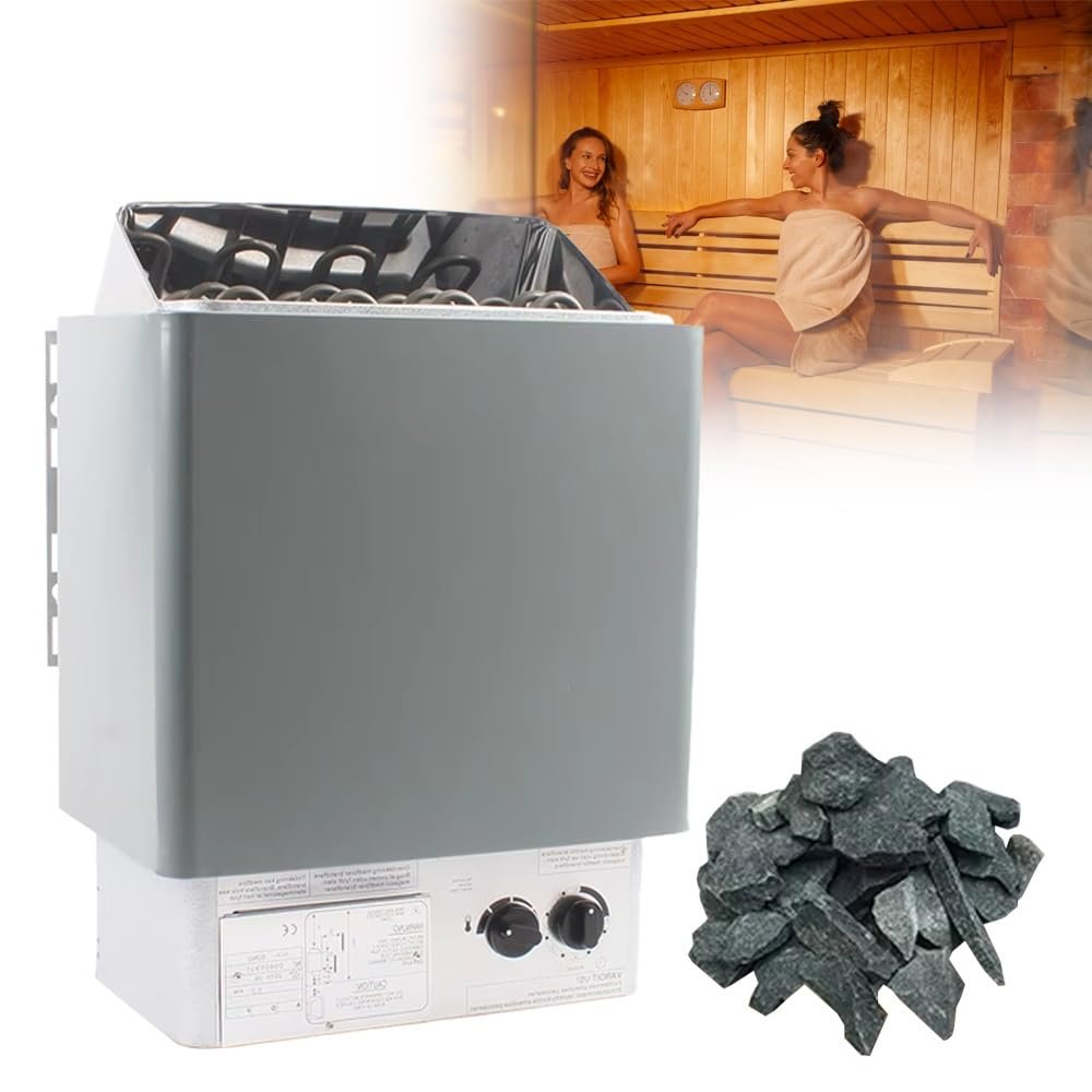 KYZTMHC Electric Sauna Heater, Sauna Heater, Dry Steam Sauna Stove, Warm Up, for Hotel Sauna Room Bathroom(4.5KW/220V)