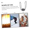 minkissy Grey Nose Warmer Wool Weaving Breathable Nose Antifreeze Unisex Winter Outdoor Cold Weather view 3