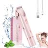 Ezme Razor, Glowshave Hair Remover, Glowshave Electric Lady Razor, 2-in-1 Ladies Face and Body Hair Remover, Wet & Dry Facial Hair Remover, Rechargeable Waterproof Painless Lady Shaver for Body view 1