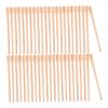 AUTSUPPL 100pcs Wooden Wax Sticks for Body Hair Removal, Convenient to Use Wax Applicators for Sensitive Small Areas, Khaki Colour, Waxing Spatulas for Personal Care and Hair Removal view 1