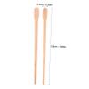 AUTSUPPL 100pcs Wooden Wax Sticks for Body Hair Removal, Convenient to Use Wax Applicators for Sensitive Small Areas, Khaki Colour, Waxing Spatulas for Personal Care and Hair Removal view 2