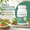 NutriSolution Floravia Digestive Health Supplement - Berberine, Quercetin & Resveratrol Capsules - Pack of 3 view 2