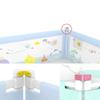 VEYACGOS Bed Rails for, Extra Long, Safety Bed Guard for Twin, Double Bed Guardrail 1.8-2M Big Bed Baffle Vertical Lifting Bed Guardrail (Size : 1.5m) view 4