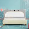 VEYACGOS Bedrail Bed Guard Bumper, Vertical Lifting,Anti-Fall Extra Long Bed Rails, Fit for Double Queen & King Mattress,Pink,200cm view 2