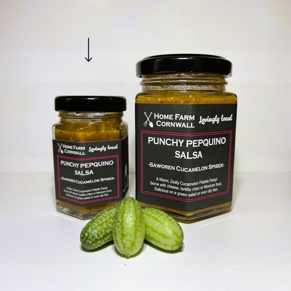 Cornish Punchy Pequionos (Cucamelon) Salsa (2oz (56g))