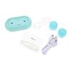 FRCOLOR Rabbit Cleaner for Contacts Electric Lens Cleaning Box Portable Contacts Cleaner for Daily Cleaning Routine view 1