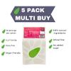 Simplyseedz Apple & Cinnamon Jumbo Oat Porridge with seeds 100% Plant based Fibre rich Unprocessed 12 Servings per pack 49p per serving (5 x 500g Pack) view 3