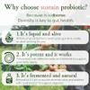 MICROBZ Sustain Liquid Probiotics for Gut Health  Award-Winning Probiotic Supplement with 15 Strains & Fermented Herbs for Bloating Gluten Free & Vegan Probiotic for Women & Men - 31 Servings view 4