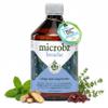 MICROBZ Breathe Liquid Probiotics for Gut Health  Award-Winning Probiotic Supplement with 15 Strains & Fermented Herbs for Respiratory Health  Gluten Free & Vegan Probiotic Drink  31 Servings view 1