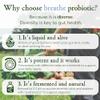 MICROBZ Breathe Liquid Probiotics for Gut Health  Award-Winning Probiotic Supplement with 15 Strains & Fermented Herbs for Respiratory Health  Gluten Free & Vegan Probiotic Drink  31 Servings view 4