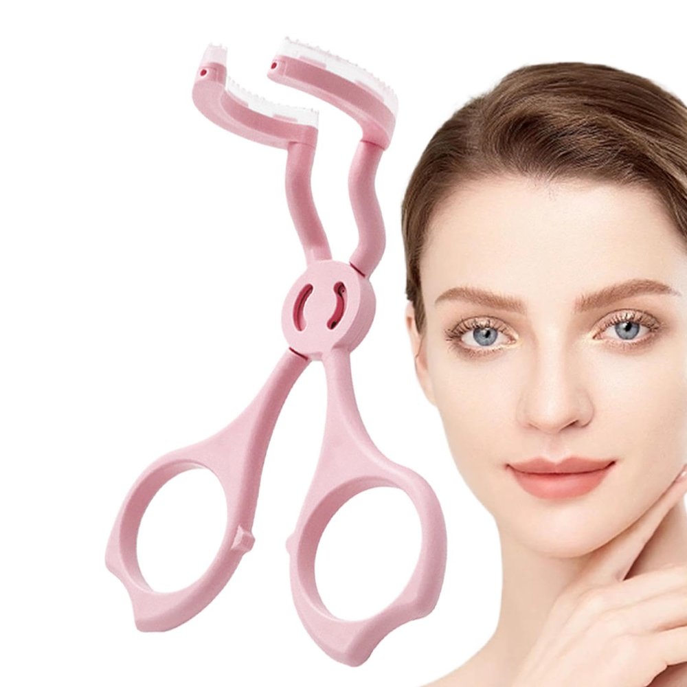 Soft Lens Wearing Tool  Integrated Silicone Strip, Beginner-Friendly Eyelid Opener | Comfortable Soft Lens Insertion Aid for Men & Women | Portable Eye Care Accessory, 5.1x7.1x2.6cm