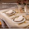 200-Pack Disposable Linen-Feel Wood Napkins, 12" x 17" Cloth-Like Paper Dinner Napkins For Wedding, Bathroom, Party Or Event view 4