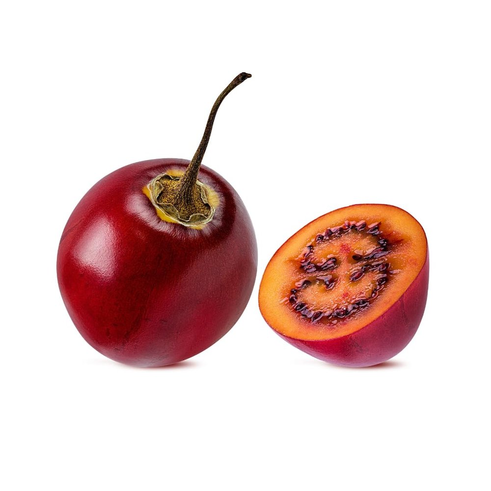 Tamarillo Fruit 2.5kg  Fresh Tree Tomatoes, SweetTangy Exotic Fruit for Desserts, Salads, Sauces, Chutneys, Smoothies, Restaurants & Home Use