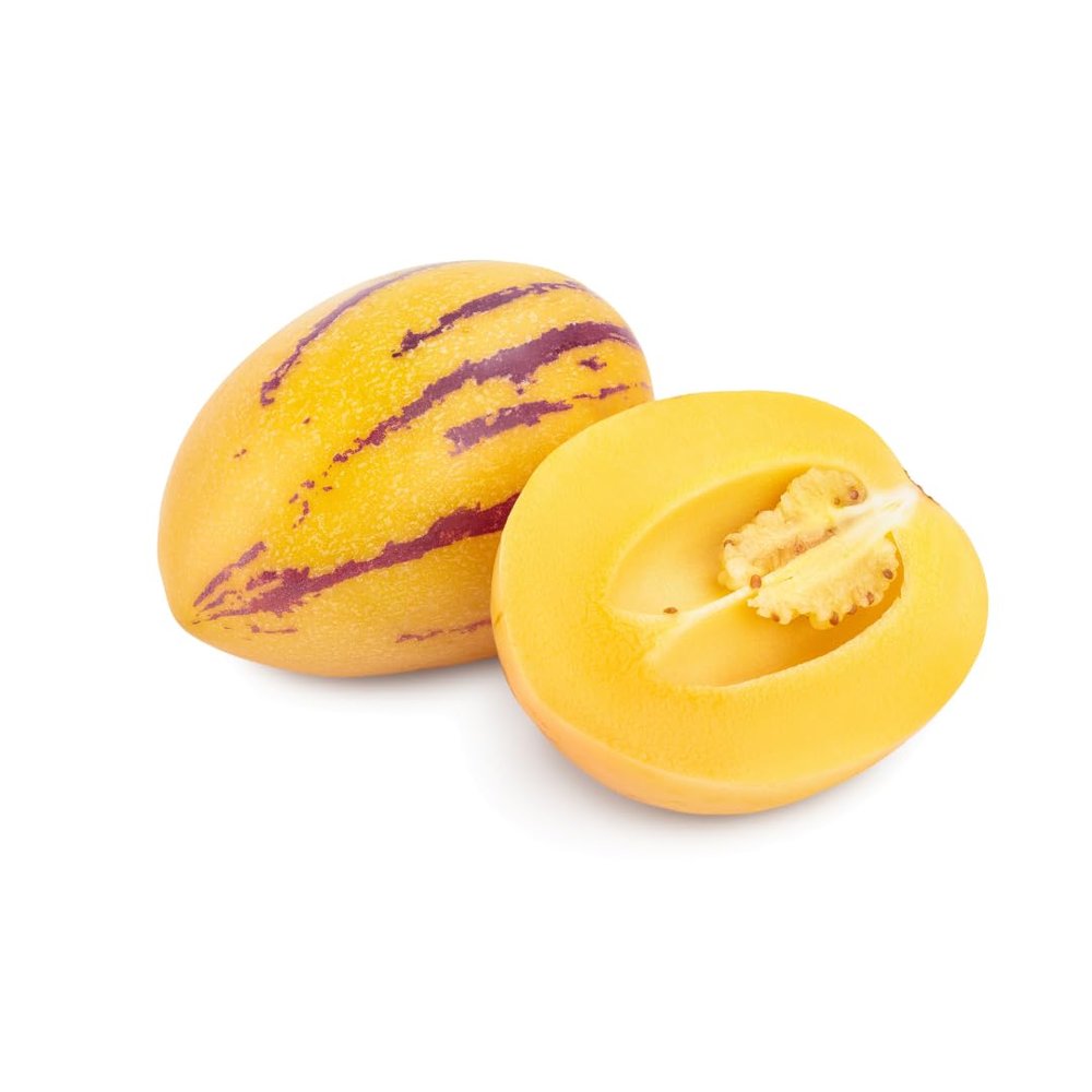 Fresh Pepino Melon 3kg | Exotic Sweet & Juicy Tropical Fruit | Ready to Eat | Ideal for Smoothies, Salads & Healthy Snacking | Fresh & Chilled Delivery